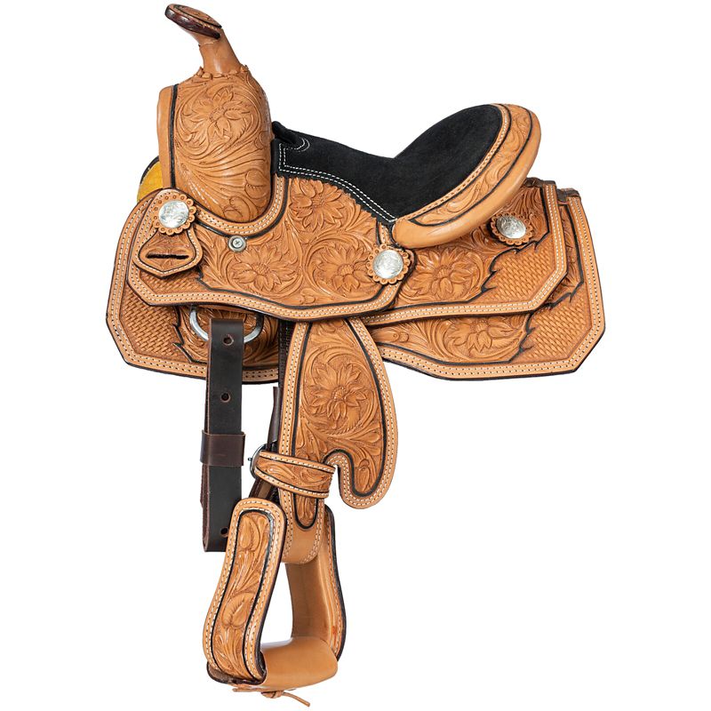 Silver Royal 8in Mini Hilltop Show Saddle