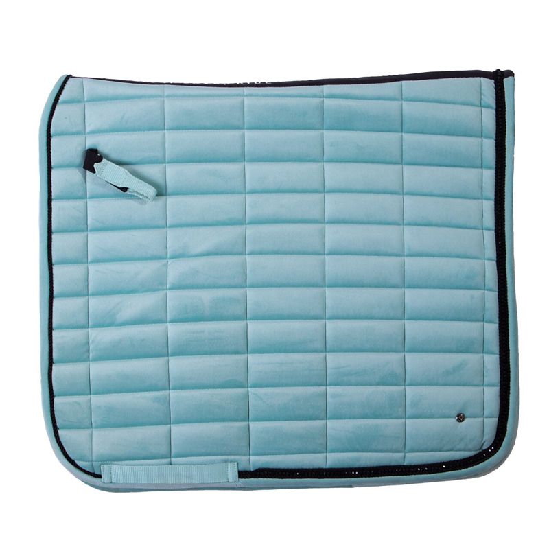 3175 AQ D3 QHP Astana Crystal Dressage Pad Pony Aqua sku 3175 AQ D3