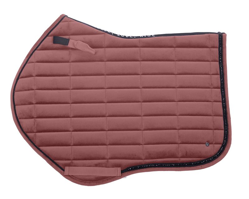 QHP Astana Crystal AP Saddle Pad Full Soft Pink