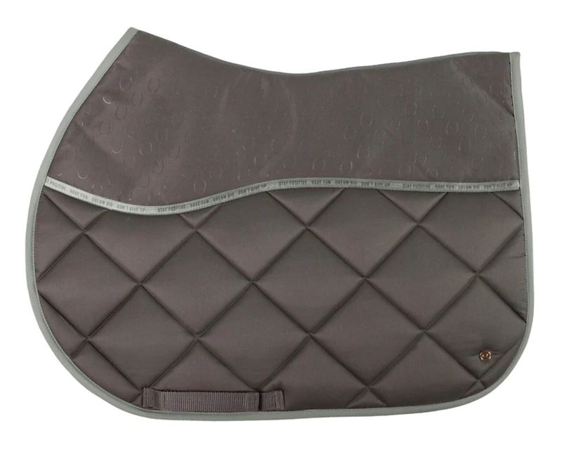 3179 DOL VZ5 QHP Equestrian Dream AP Saddle Pad Full Dusty Oliv sku 3179 DOL VZ5