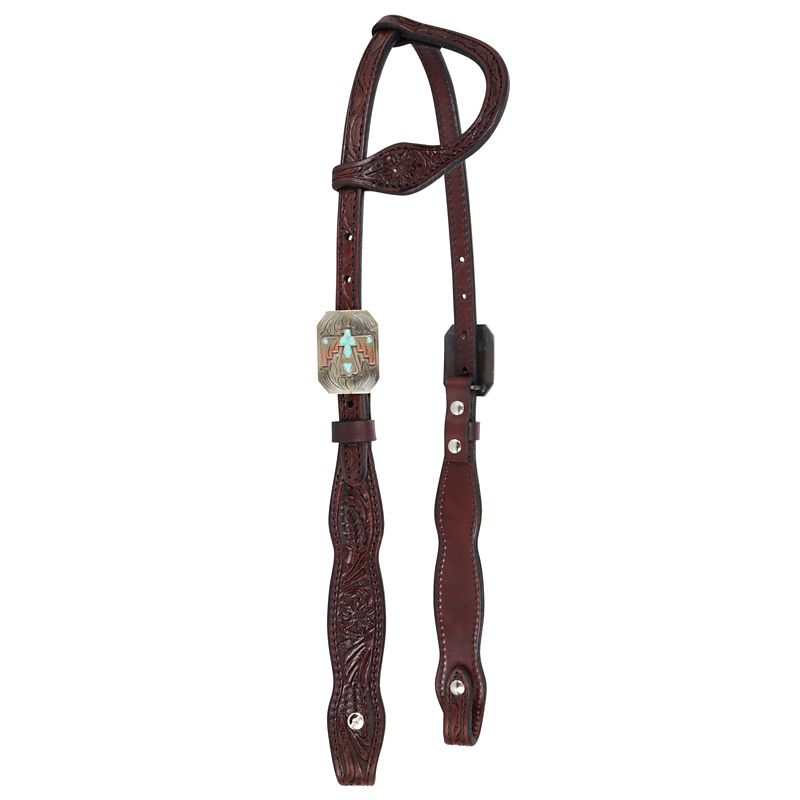 Circle Y Great Oak One Ear Headstall