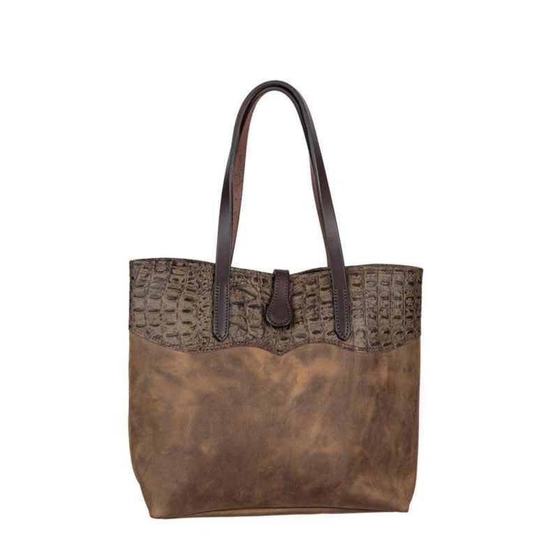 Perris Heritage Tote Bag Cowhide