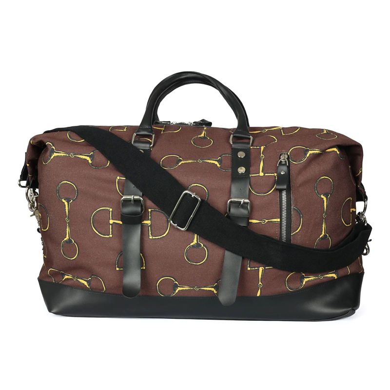 AWST Lila Vintage Snaffles Strappy Duffel Bag