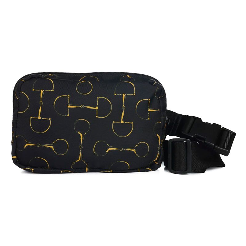 AWST Lila Vintage Snaffle Crossbody Bag Black