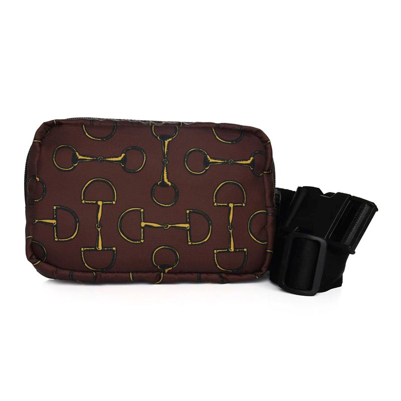 AWST Lila Vintage Snaffle Crossbody Bag Brown