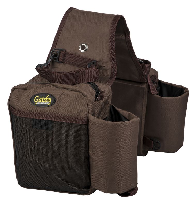 Gatsby Nylon Saddle Gear Bag Bottle Holder Brown