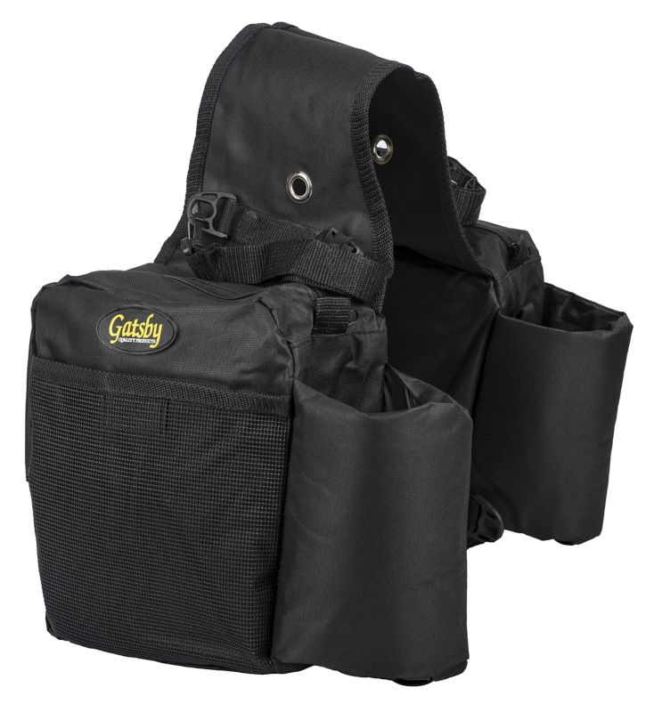 Gatsby Nylon Saddle Gear Bag Bottle Holder Black