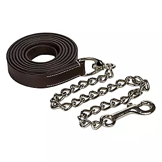 OEQ Leather Lead 30in Chain