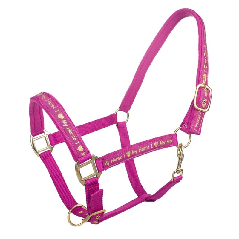 Tabelo I LOVE MY HORSE Halter Horse H Pink