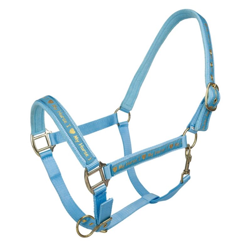 Tabelo I LOVE MY HORSE Halter Horse Baby Blue