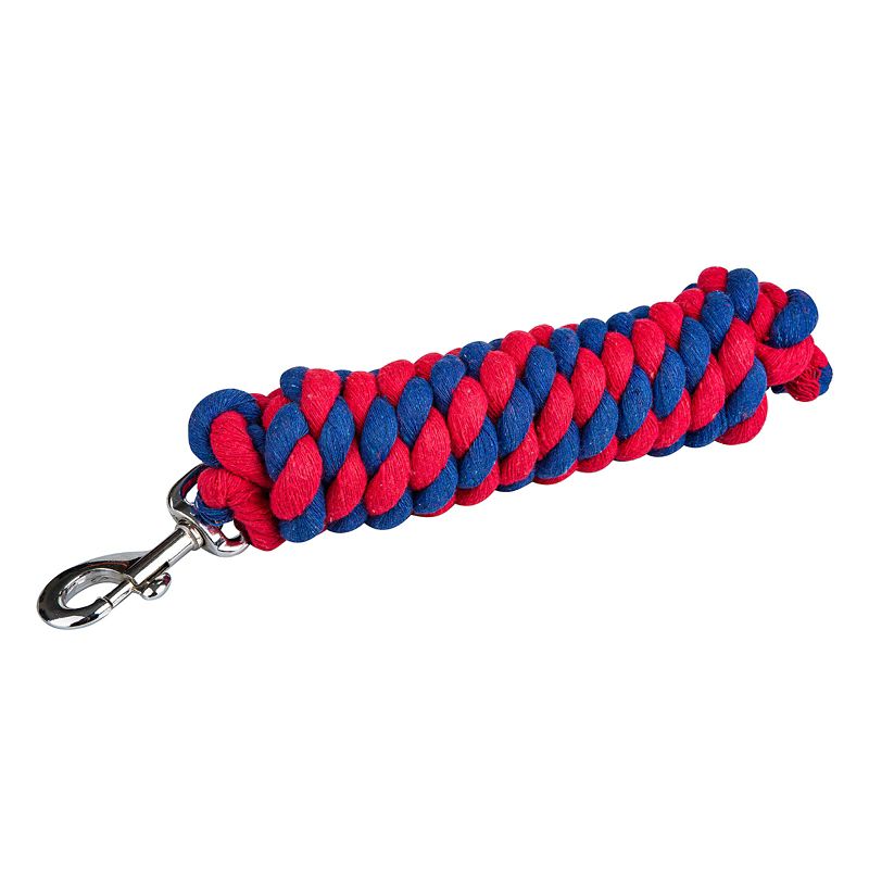 Tabelo 2-Tone Cotton Lead 3/4x10 Red/Royal Blue -  SADDLE-N-TACK, 14808RDBU