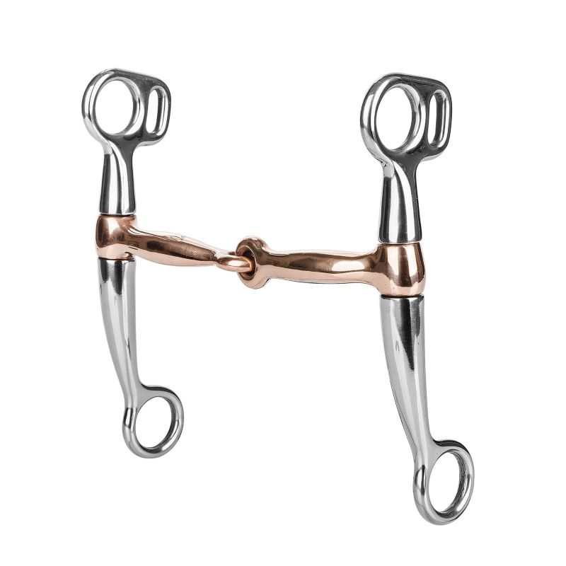 Tabelo SS Tom Thumb Snaffle w/Coppermouth 5