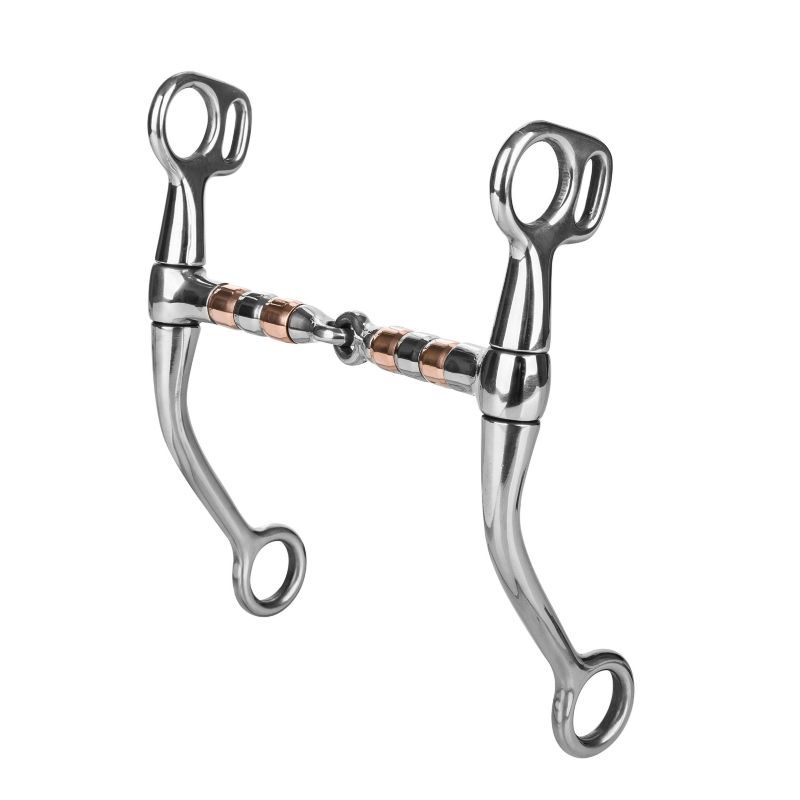 Tabelo SS Training Snaffle w/Copper Rollers 5