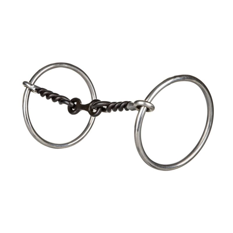 Tabelo SS 3-PC Ring Snaffle w/Sweet Iron 5