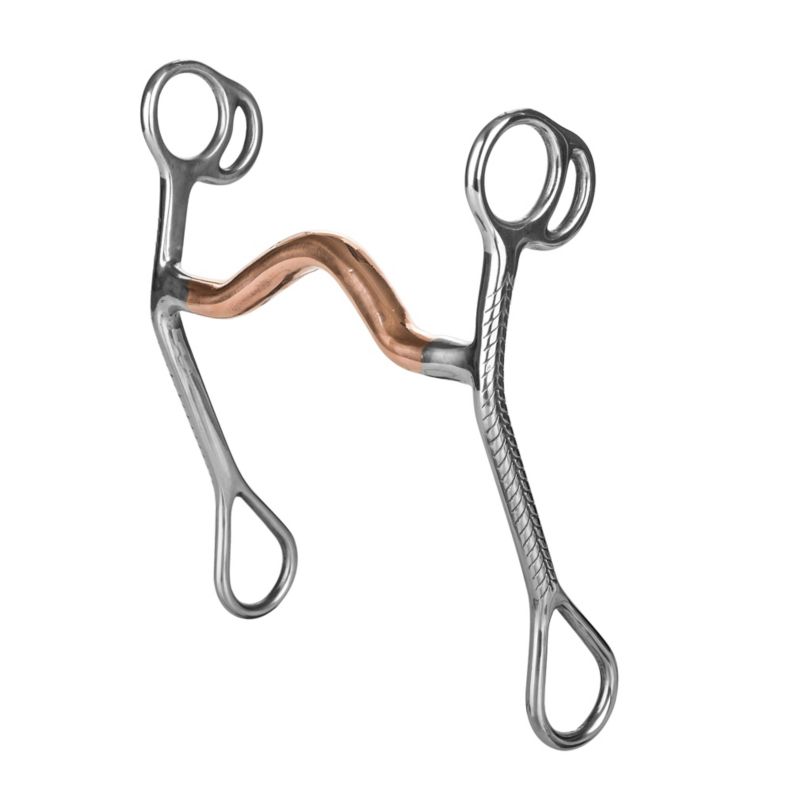 Tabelo SS Rope Trim M Port Bit w/Coppermouth 5