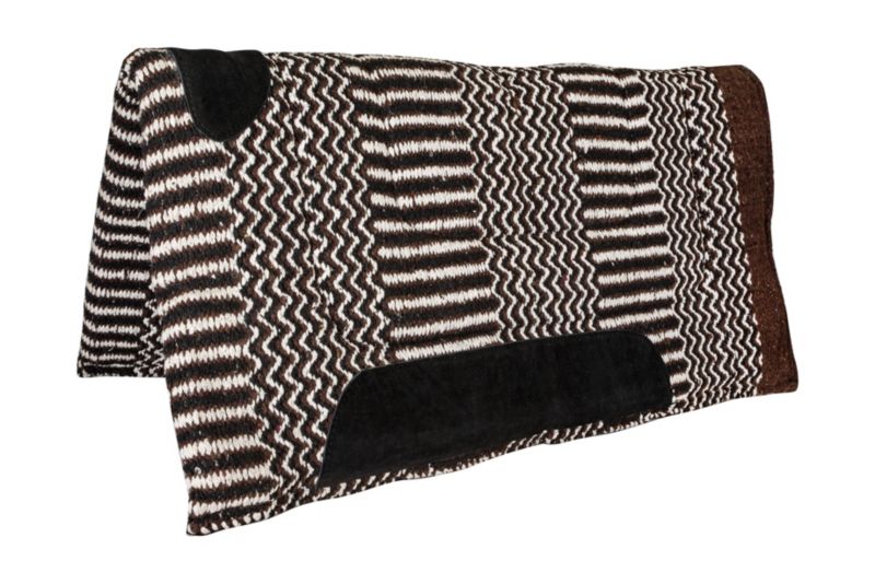 Tabelo Double Weave Saddle Pad 32x32 Brown