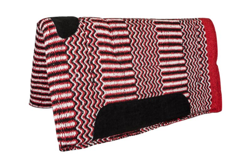 Tabelo Double Weave Saddle Pad 32x32 Red