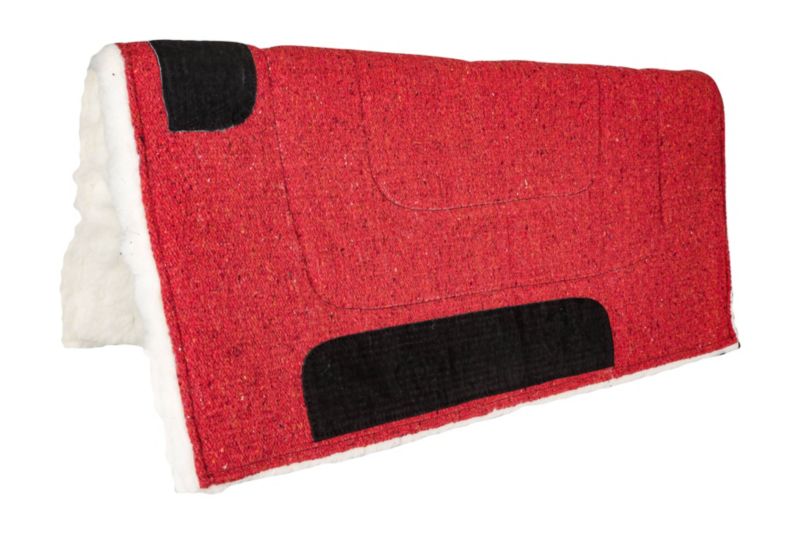 Tabelo Acrylic Saddle Pad 32x32 Red