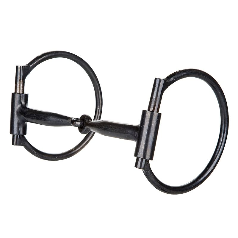 Tabelo Offset Brush Steel Ring Snaffle Bit 5