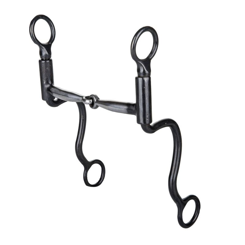 21278B-11WCI Tabelo Brushed Cavalry Snaffle Bit 5 sku 21278B-11WCI