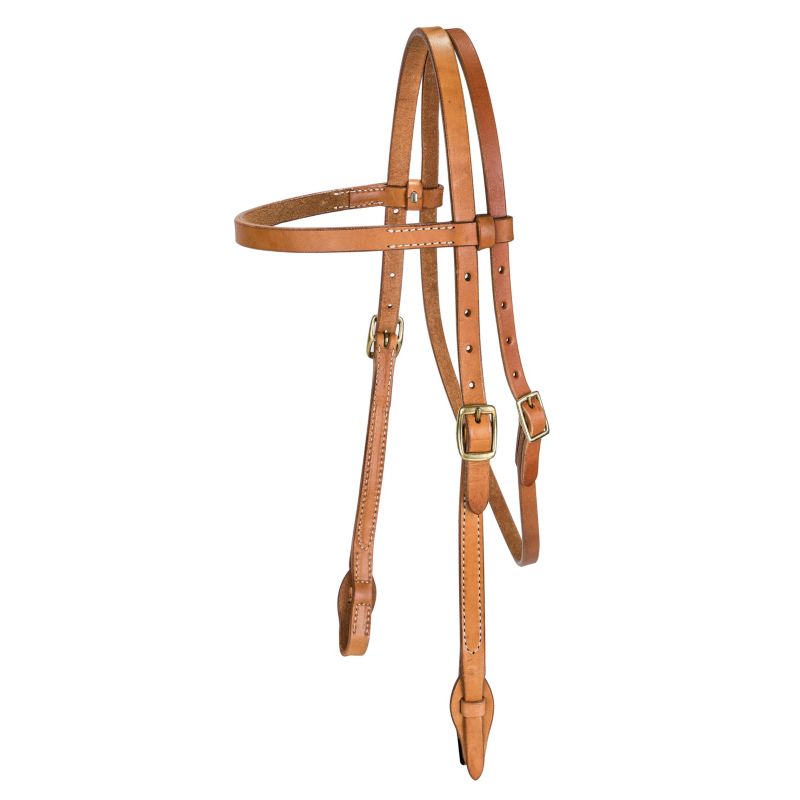 24172-LIGHTOIL-HORSE Tabelo Browband Headstall Light Oil sku 24172-LIGHTOIL-HORSE