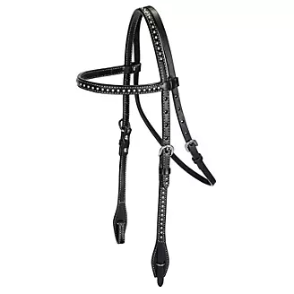 Tabelo Browband Headstall with SS Spots