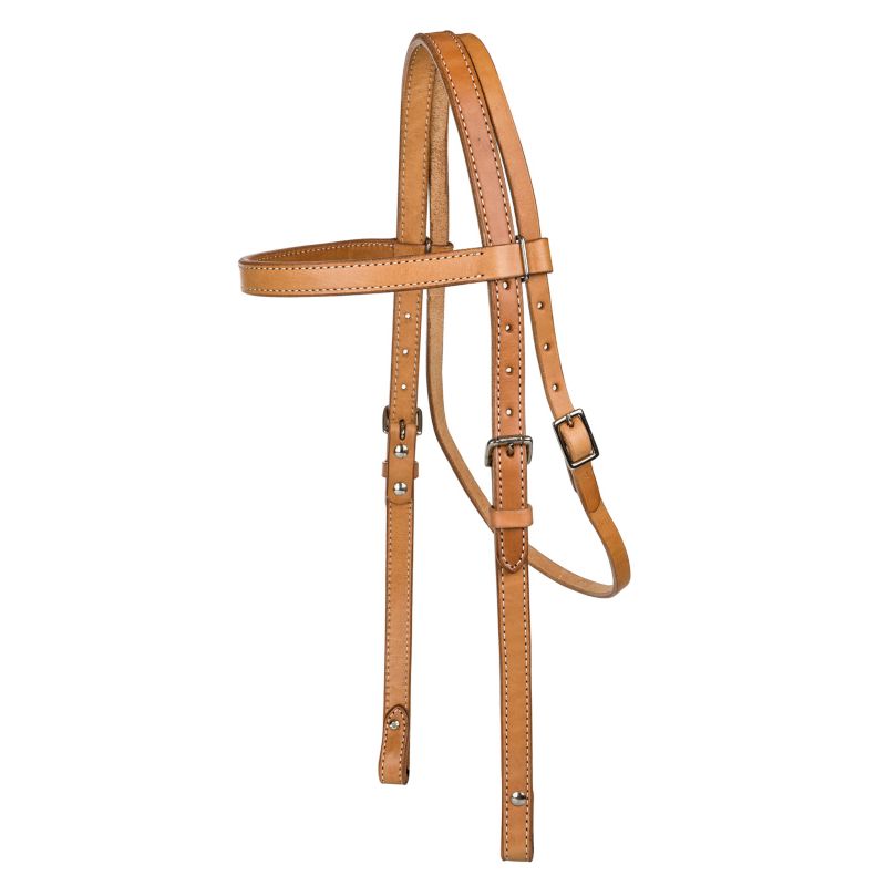 24179-LIGHTOIL-HORSE Tabelo Browband Headstall Light Oil sku 24179-LIGHTOIL-HORSE