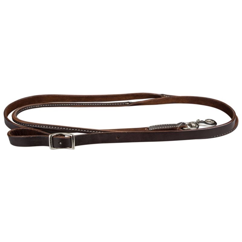 3247-BROWN-3/4X8FT Tabelo Roping Reins 3/4x8ft Brown sku 3247-BROWN-3/4X8FT