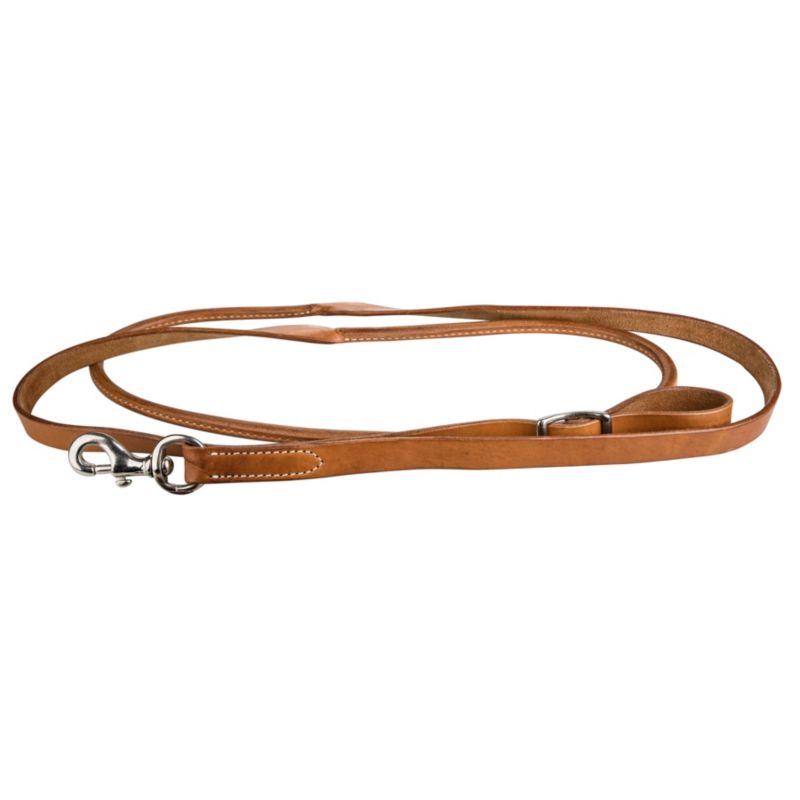 3247LIGHTOIL3/4X8FT Tabelo Roping Reins 3/4x8ft Light Oil sku 3247LIGHTOIL3/4X8FT