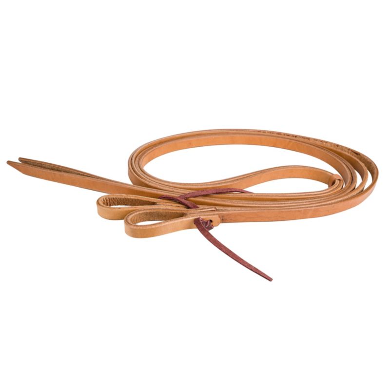 3038LIGHTOIL5/8X8FT Tabelo Split Reins w/Water Ties 5/8x8ft Light Oil sku 3038LIGHTOIL5/8X8FT