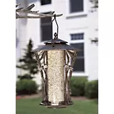 French Bronze 12in Dragonfly Silhouette Feeder