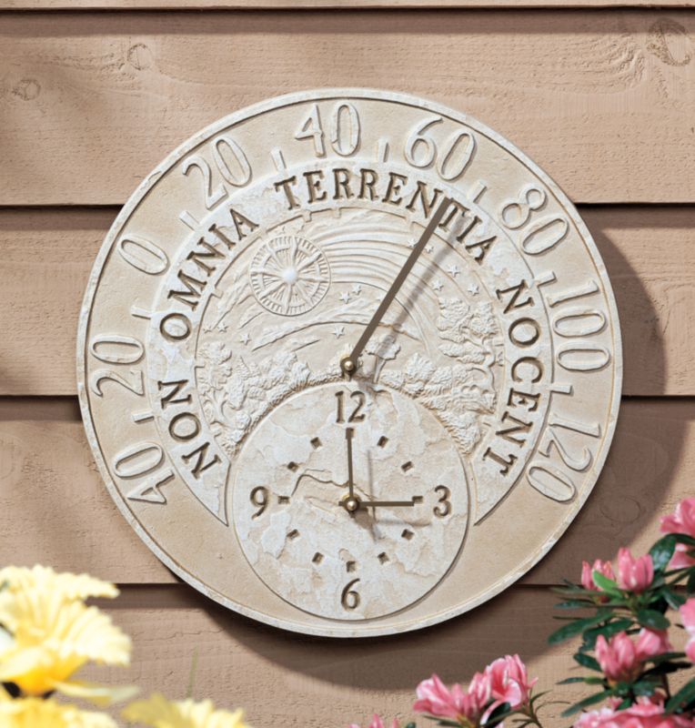 Fossil Celestial Thermometer Clock