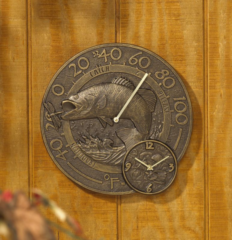 Thermometer Clock Combo