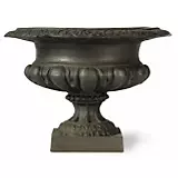 Small Urn in Faux Lead Finish