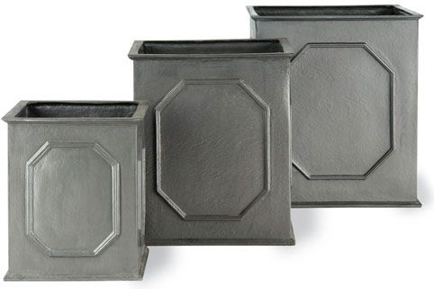 Stuart Square Fiberglass Planter