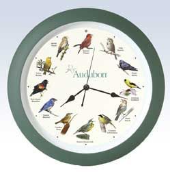 Audubon Singing Bird Clock