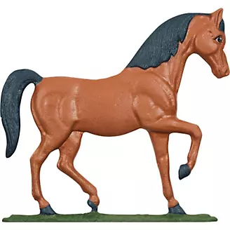 Horse Weathervane Painted