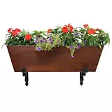 Galvanized Tin Flower Box with Copper Finish
