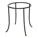 Powder Coated Black Plant Stand
