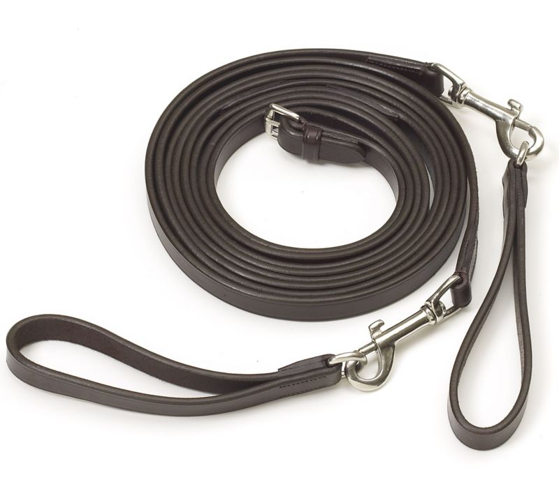 Camelot Leather Draw Reins Horse