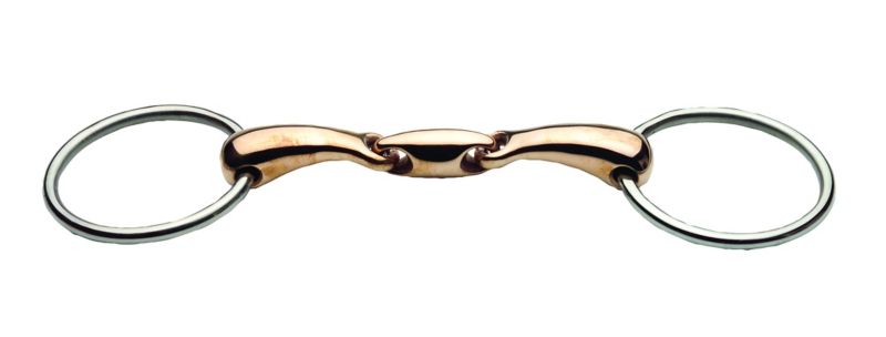 Korsteel Oval Link Loose Ring Snaffle 5 1/4