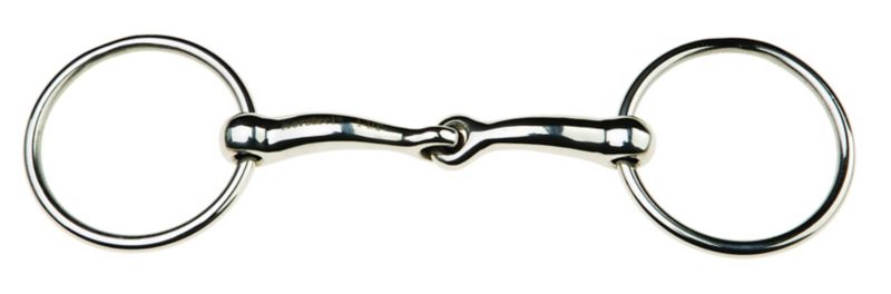 JP Korsteel Loose Ring Snaffle Bit 4.75