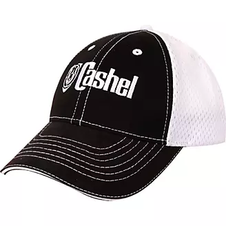 Cashel Ball Cap Black/White Letter