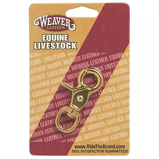 Weaver Leather Solid Brass Snap Round Scissor 1/2