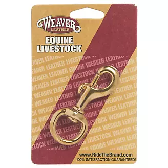 Weaver Leather Solid Brass Snap Round Swivel 3/4