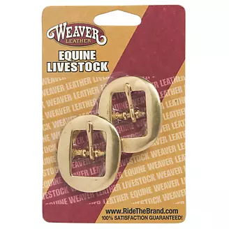 Weaver Leather Solid Brass Cart Buckle 3/4