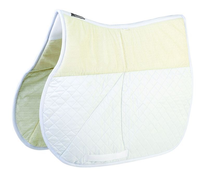 Roma Non-Slip All Purpose Saddle Pad White