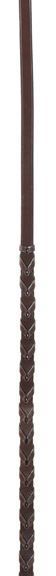 Ovation Plain Lace Reins 5/8 Brown