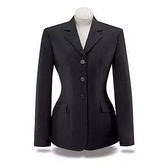 R.J. Classics Ladies Devon Show Coat 16 S Black