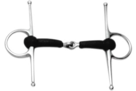 Korsteel Soft Rubber Full Cheek Snaffle Bit 5.25